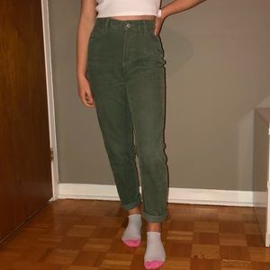 BDG corduroy mom jeans